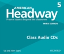 Image for American Headway: Five: Class Audios CDs : Proven Success beyond the classroom