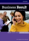 Image for Business Result: Starter: Student&#39;s Book with Online Practice