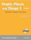Image for People, places, and things  : listening vocabulary test preparationTeacher&#39;s book 1