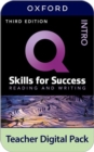 Image for Q: Skills for Success: Intro Level: Reading and Writing Teacher Digital Pack