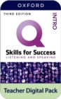 Image for Q: Skills for Success: Intro Level: Listening and Speaking Teacher Digital Pack