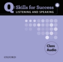 Image for Q: Skills for Success Listening and Speaking: 4: Class CD