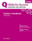 Image for Q Skills for Success Reading and Writing: Intro: Teacher&#39;s Book with Testing Program CD-ROM