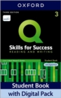 Image for Q: Skills for Success: Level 3: Reading and Writing Student Book with Digital Pack