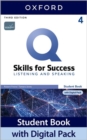 Image for Q  : skills for successLevel 4,: Listening and speaking student book