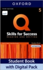 Image for Q: Skills for Success: Level 5: Reading and Writing Student Book with Digital Pack