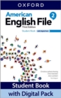 Image for American English File: Level 2: Student Book with Digital Pack