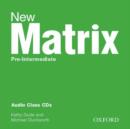 Image for New matrix: Pre-intermediate audio class CD