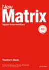 Image for New matrix: Upper intermediate Teacher&#39;s book