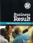Image for Business result: Upper intermediate student&#39;s book