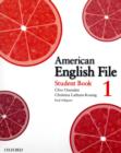Image for American English file: Student book 1