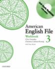 Image for American English File Level 3: Workbook with Multi-ROM Pack