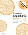 Image for American English File Level 4: Workbook with Multi-ROM Pack