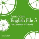 Image for American English File Level 3: Test Generator CD-ROM