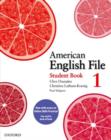 Image for American English File: Level 1: Student Book Pack