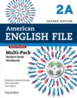 Image for American English File: Level 2: Multipack A with Online Practice and iChecker