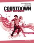 Image for Countdown to First Certificate: Workbook with Key and Student&#39;s Audio CD Pack