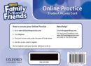 Image for Family and Friends: Starter: Online Practice (Student) Access Card