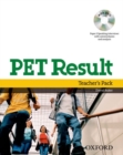 Image for PET Result:: Teacher&#39;s Pack (Teacher&#39;s Book with Assessment Booklet, DVD and Dictionaries Booklet)