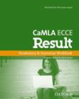 Image for CaMLA ECCE Result: Vocabulary and Grammar Workbook