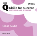 Image for Q: Skills for Success: Intro Level: Listening &amp; Speaking Class Audio CD (x2)