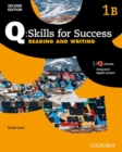 Image for Q: Skills for Success: Level 1: Reading &amp; Writing Split Student Book B with iQ Online