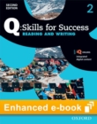 Image for Q Skills for Success: Level 2: Reading &amp; Writing Student e-book with iQ Online - buy codes for institutions