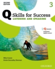 Image for Q: Skills for Success: Level 3: Listening &amp; Speaking Student Book with iQ Online