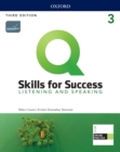 Image for Q: Skills for Success 3E Level 3 Listening and Speaking Student&#39;s Book