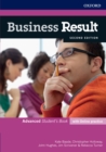 Image for Business Result 2E Advanced Student&#39;s Book