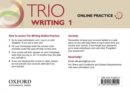 Image for Trio Writing: Level 1: Online Practice Student Access Card