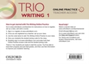 Image for Trio Writing: Level 1: Online Practice Teacher Access Card