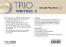 Image for Trio Writing: Level 3: Online Practice Student Access Card