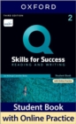 Image for Q: Skills for Success: Level 2: Reading and Writing Student Book with iQ Online Practice