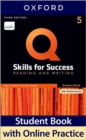Image for Q: Skills for Success: Level 5: Reading and Writing Student Book with iQ Online Practice