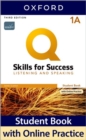 Image for Q: Skills for Success: Level 1: Listening and Speaking Split Student Book A with iQ Online Practice
