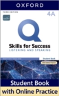 Image for Q: Skills for Success: Level 4: Listening and Speaking Split Student Book A with iQ Online Practice
