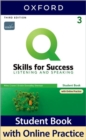 Image for Q: Skills for Success: Level 3: Listening and Speaking Student Book with iQ Online Practice