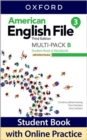 Image for American English File: Level 3: Student Book/Workbook Multi-Pack B with Online Practice