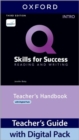 Image for Q: Skills for Success: Intro Level: Reading and Writing Teacher&#39;s Handbook with Teacher&#39;s Access Card