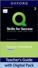 Image for Q: Skills for Success: Level 3: Reading and Writing Teacher&#39;s Handbook with Teacher&#39;s Access Card