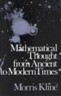Image for Mathematical Thought from Ancient to Modern Times