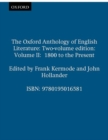 Image for The Oxford Anthology of English Literature. Vols. 4-6 in one volume
