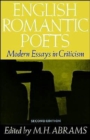 Image for English romantic poets  : modern essays in criticism