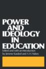 Image for Power and Ideology in Education