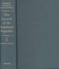 Image for The Growth of the American Republic : Volume 1