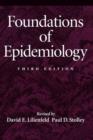 Image for Foundations of Epidemiology