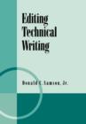Image for Editing Technical Writing