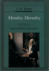 Image for Morality, Mortality: Volume I: Death and Whom to Save From It