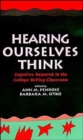 Image for Hearing Ourselves Think
